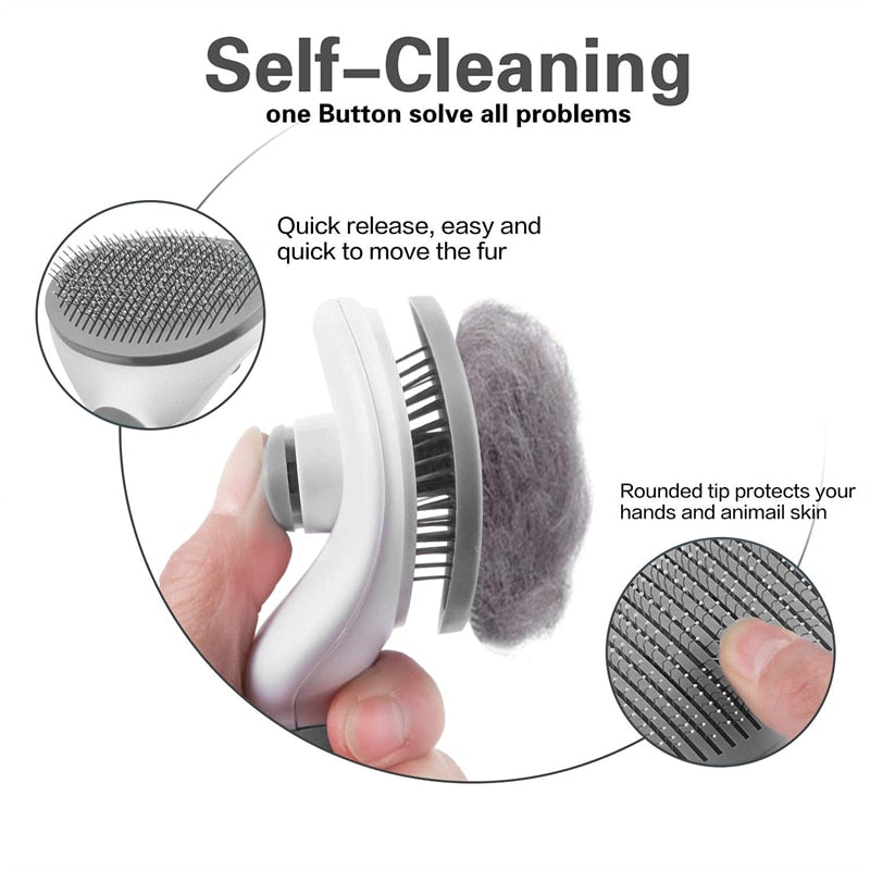 Easy clean brush